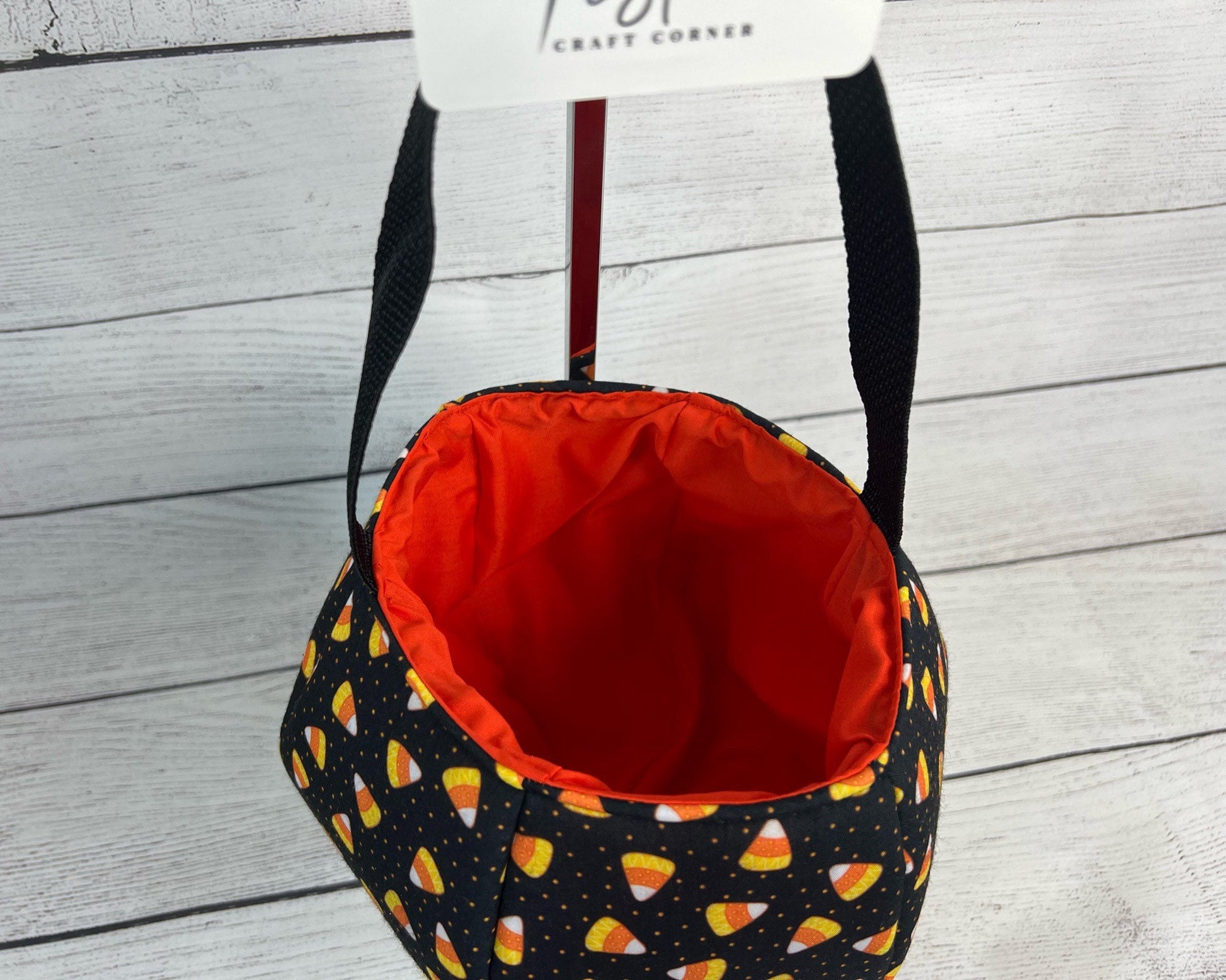 Classic Candy Corn Tote Bag - Bag - Tote - Orange - Candy - Orange Ombré - Sweet - Everyday - Holiday - Easter - Halloween - Party - Gift