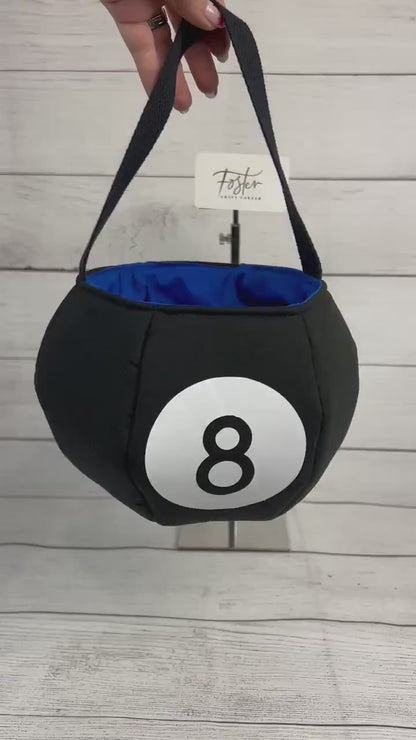 Magic 8 Ball Themed Tote Bag - Everyday - Holiday - Easter - Halloween - Party - Gifts