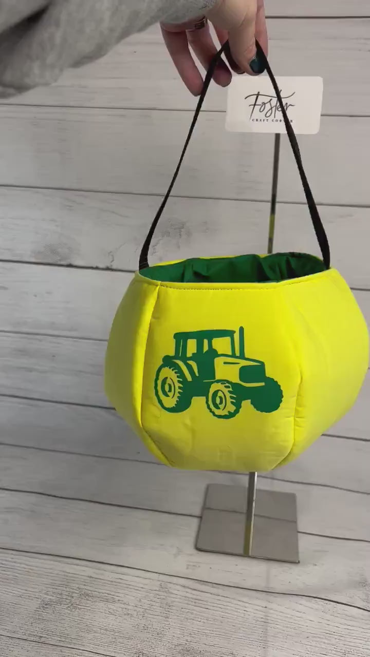 Tractor Tote Bag - Farmer - Big Tractors - Big Farm - Construction - Baby Shower - Gift - Everyday - Holiday - Easter - Halloween - Party