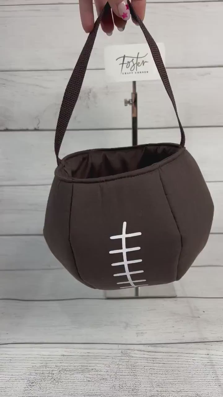 Football Themed Tote Bag - American Sports - Grid Iron - College - Everyday - Holiday - Easter - Halloween - Party - Gifts