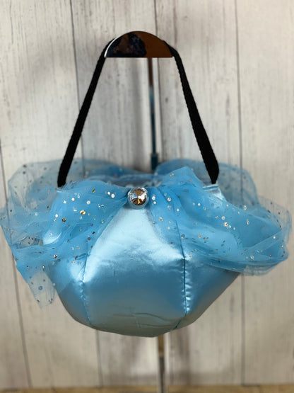 Blue Princess Tote Bag - Dress Up - Flower Girl - Diamond - Blue Tulle - Fun - Unique -Gift - Everyday - Holiday - Easter - Halloween -Party
