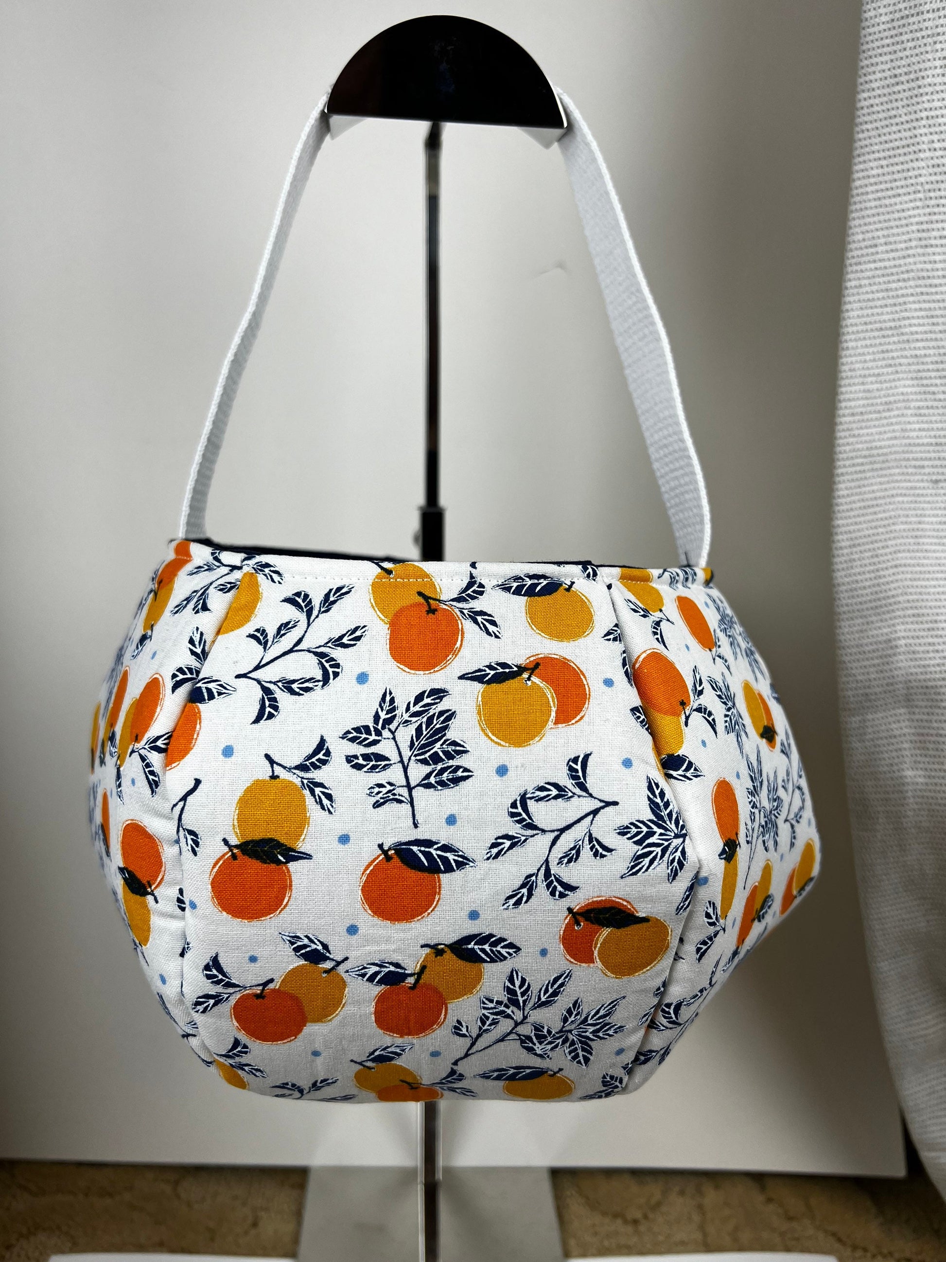 Citrus Tote Bag - Bag - Tote - Orange - White - Citrus - Multi-Colored - Everyday - Holiday - Easter - Halloween - Party - Gift