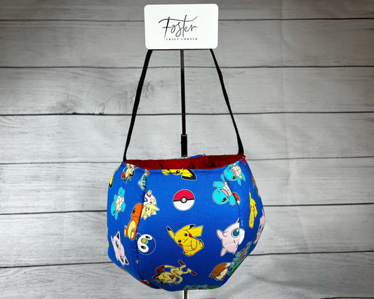 Pokémon Characters Hand-Made Tote Bag - Pokémon - Pikachu - Poke Ball - Multi-Character - Gift - Everyday - Easter - Holiday - Halloween