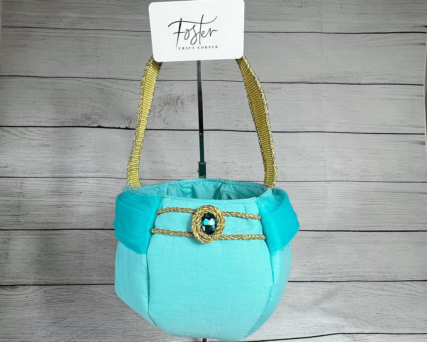 Arabian Princess Tote Bag -  Princess - Blue - Turquoise - Arab - Gold - Jewels - Gift - Everyday - Holiday - Easter - Halloween - Party