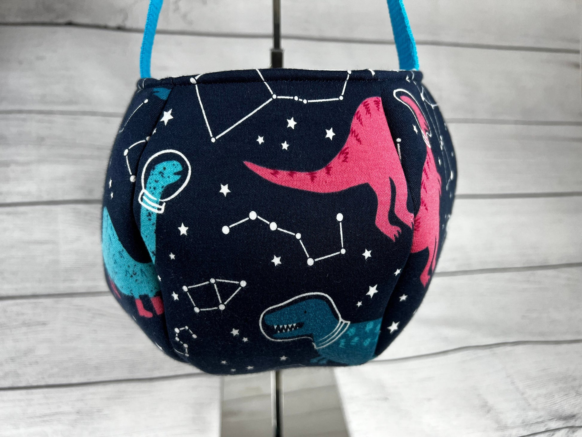Space Dinosaur Tote Bag Bag - Tote - Constellation - Space - Outer Space - Dinos - Stars - Everyday - Holiday - Easter - Halloween - Party