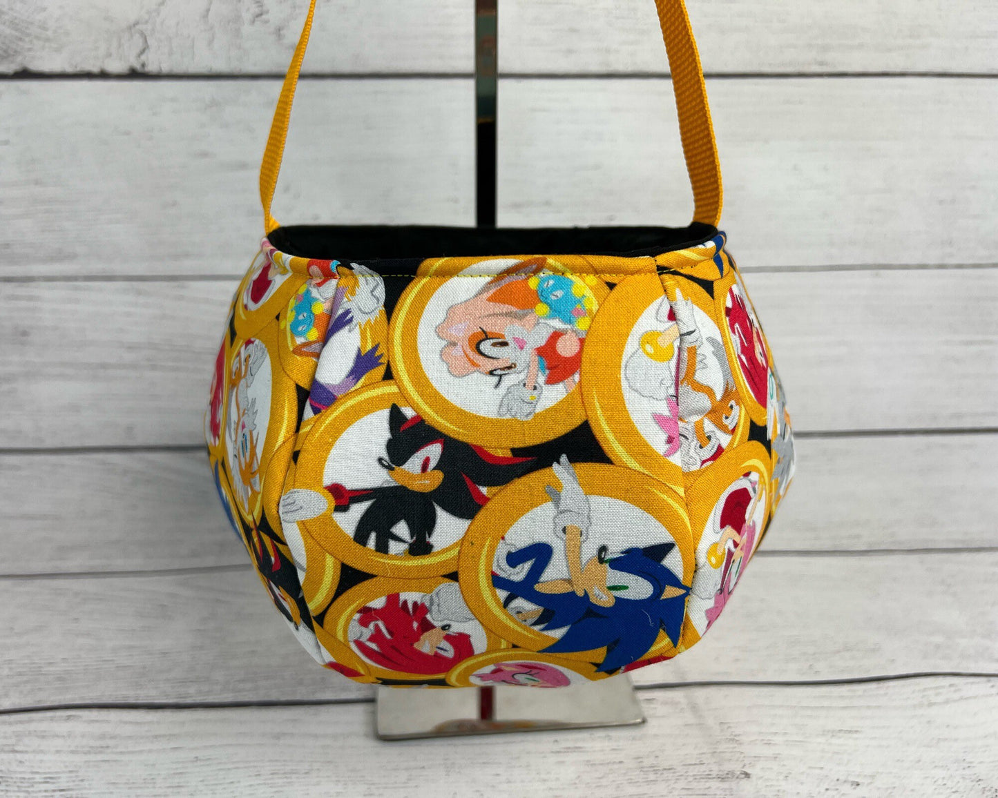 Sonic Multi-Character Hand-Made Tote Bag - Hedgehog - Super Fast - Party - Gift - Everyday - Easter - Holiday - Halloween - Birthday
