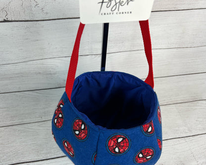 Spider-Man Head Handmade Tote Bag - Bag - Tote - Spider-Man - Web - Marvel - Everyday - Holiday - Gift - Easter - Halloween - Party