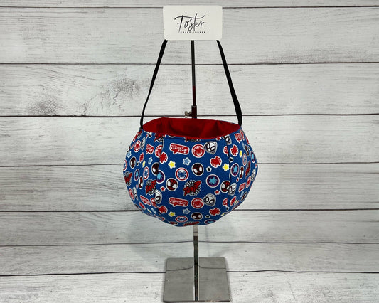 Spider-Man Handmade Tote Bag - Bag - Tote - Spidey and Friends - Web - Gwen - Miles - Everyday - Holiday - Gift - Easter - Halloween - Party