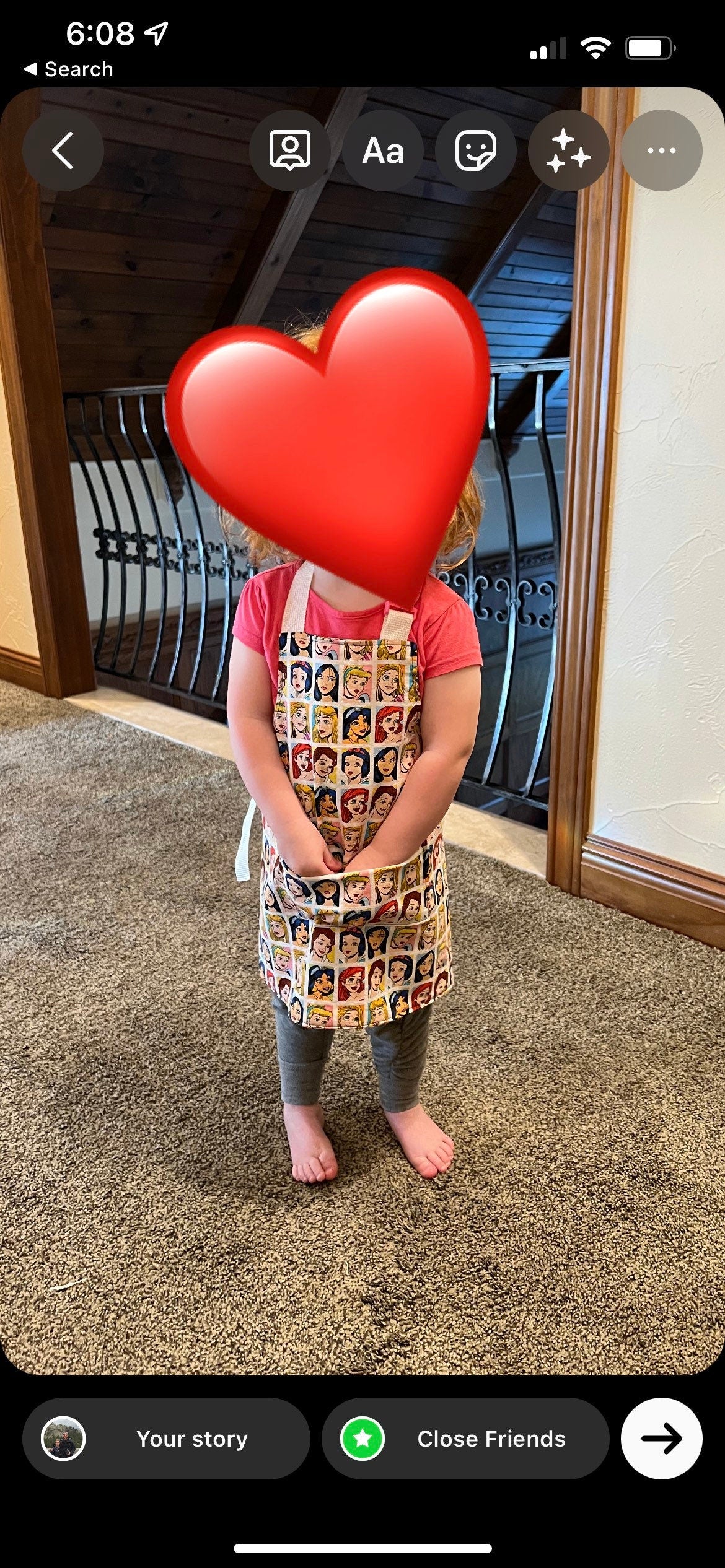 Toddler Apron - Kitchen - Cooking - Early Cooking Skills - Toddler Messes - Toddler Accessories - Bread - Baking - Loaf - Food - Small Apron