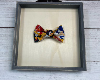 Personalized Sonic Bow Tie Art Piece - One of a Kind - Baby Room - Nursery - Gift - Fast - Baby Décor - Nursery Décor - Personalized Present