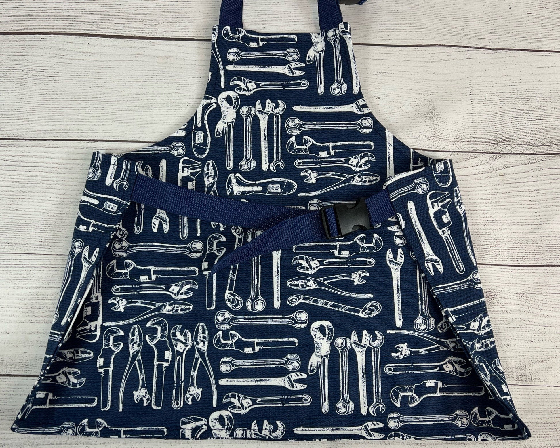Toddler Apron - Kitchen - Cooking - Early Cooking Skills - Toddler Messes - Toddler Accessories - Tools - Construction - Shop - Small Apron